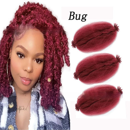 Wig Crochet Hair Springy Afro Twist Hair Chemical Fiber Wig Dreadlocks eprolo