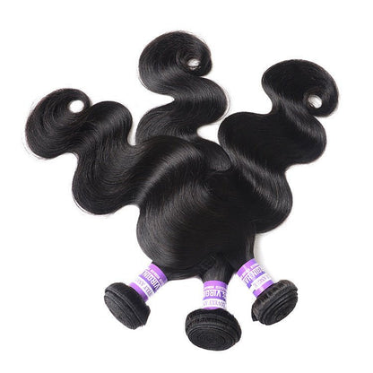 Brésiliens Bundles Cheveux Humains avec closure - Afrotix