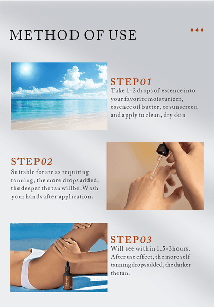Bronzage Naturel et Hydratant – Essence Autobronzante Pure et Biologique( only for usa ) - Afrotix