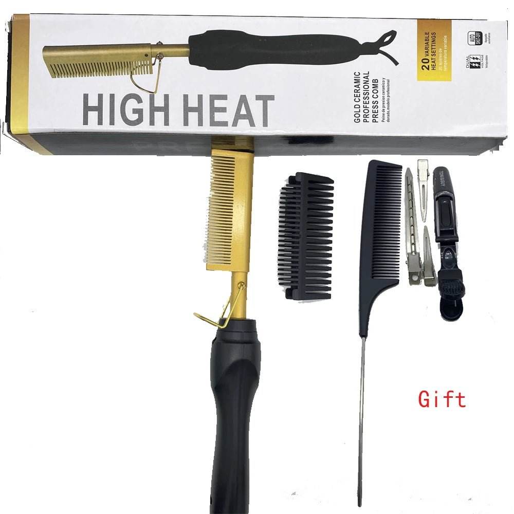 Brosse à lisser pour peigne chaud - Afrotix