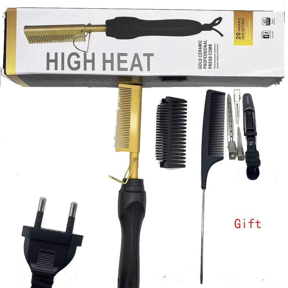 Brosse à lisser pour peigne chaud - Afrotix