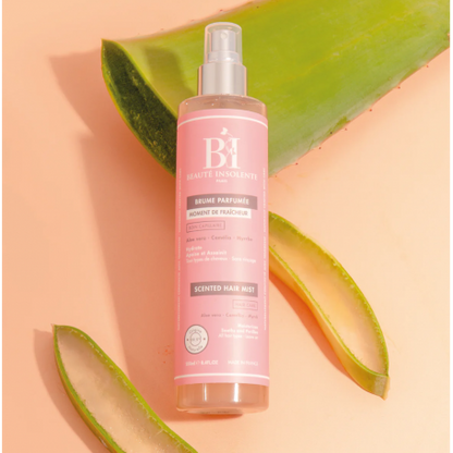 Brume capillaire apaisante et hydratante 250ml 99,9% d'origine naturelle Beauté Insolente