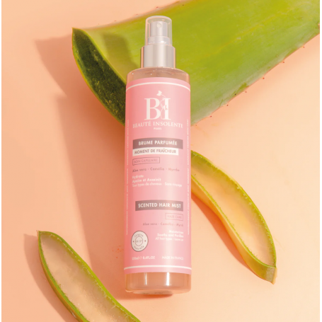 Brume capillaire apaisante et hydratante 250ml 99,9% d'origine naturelle Beauté Insolente
