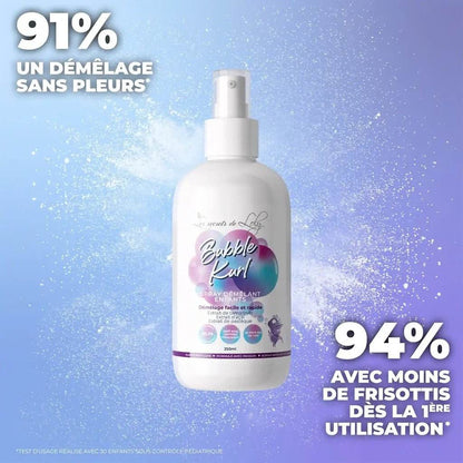 Bubble Kurl Spray démêlant enfants - 250ml - Afrotix