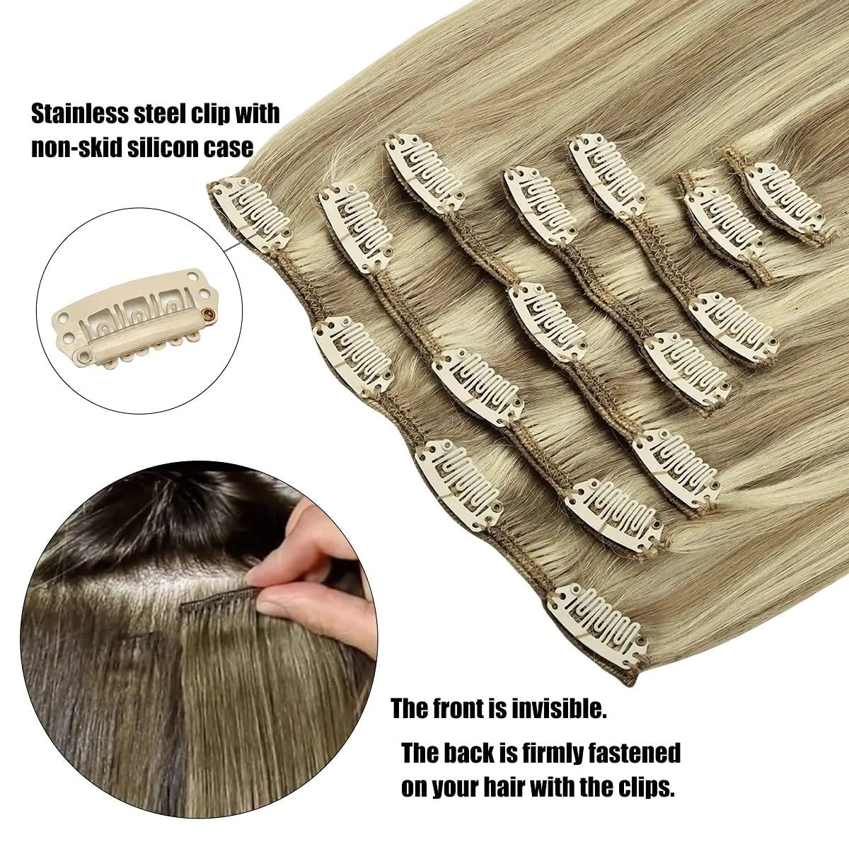 Clip - In Hair Extensions - Afrotix