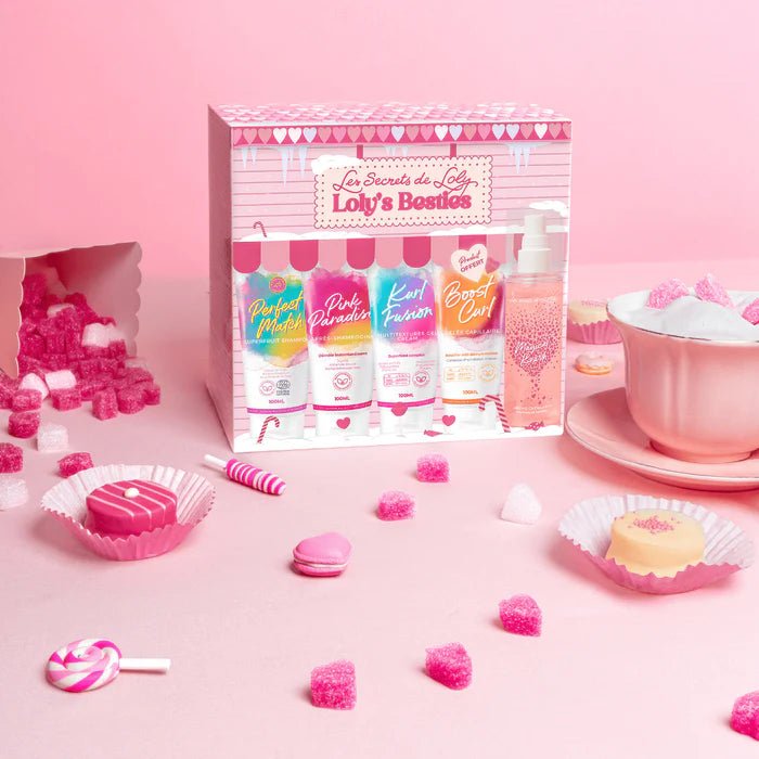 Coffret loly's besties : Emporte ta routine Loly's Besties partout avec toi pour des boucles parfaites toute l'année - Afrotix