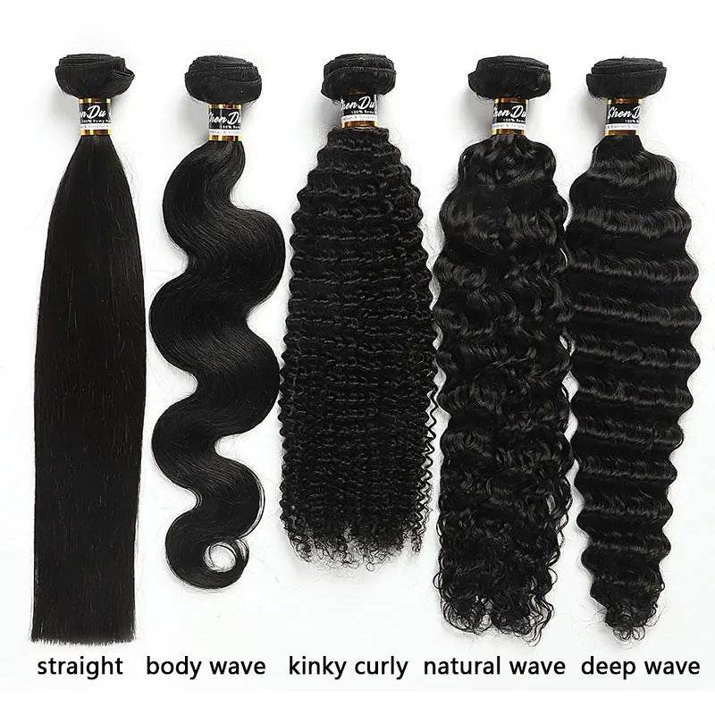 Extensions de cheveux humains 7A en tissage pour perruques - Afrotix