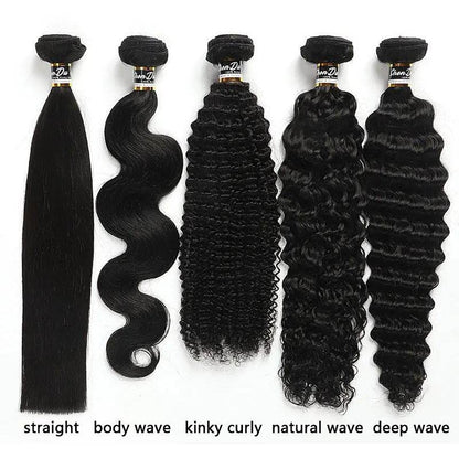 Extensions de cheveux humains 7A en tissage pour perruques - Afrotix