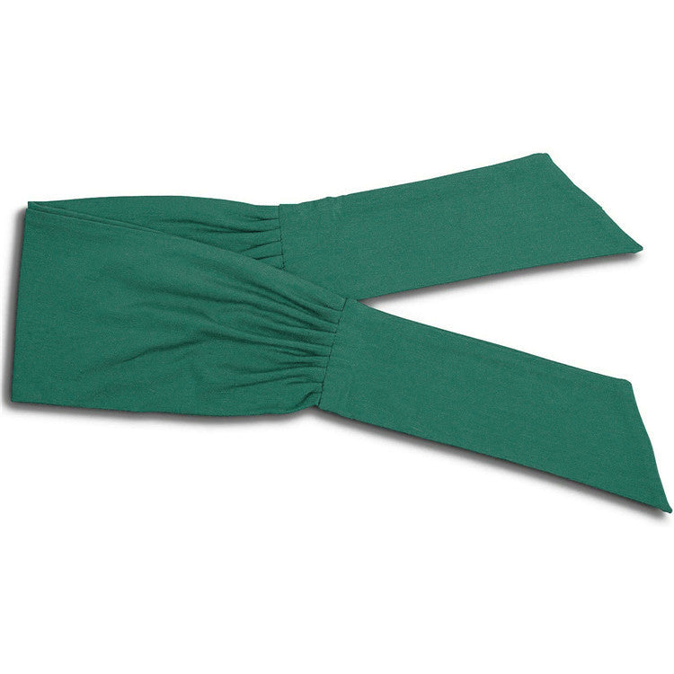 Knotted Hair Band Yoga Hair Band Sports Head Band Elastic Broad Band Bandana eprolo