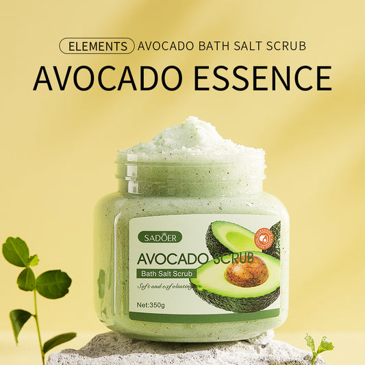 Fruit Bath Salt Scrub Cream Exfoliating Body Care eprolo
