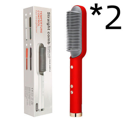 New 2 In 1 Lisseur à cheveux professionnel – Chauffe rapide &amp; anti-brûlure