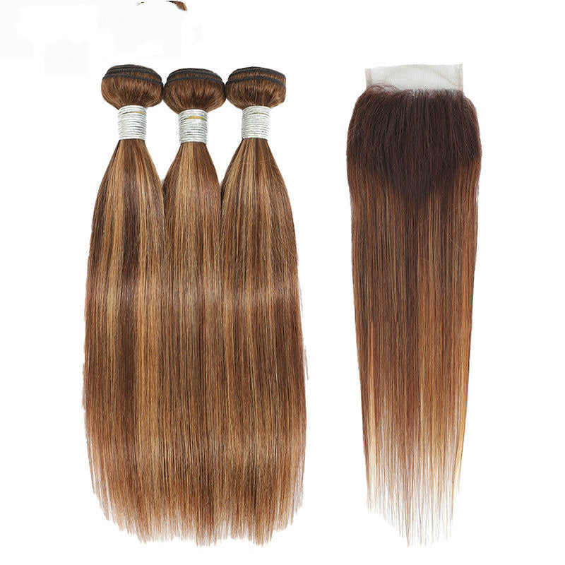 Pack de Tissage pour Perruques Humaines HAIR- Qualité 8A Piano Couleur