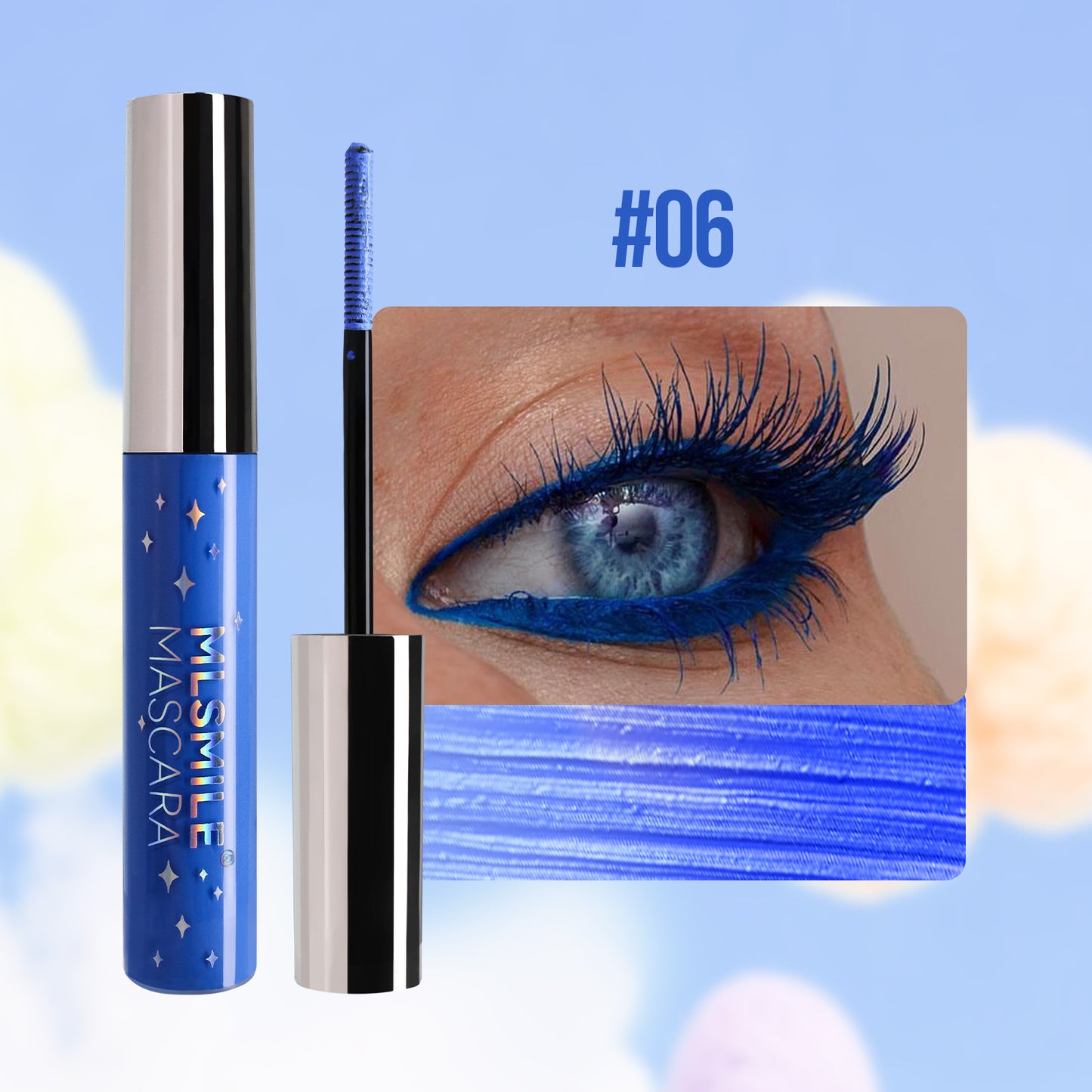 Mascara Nacré Scintillant – Waterproof & Longue Tenue