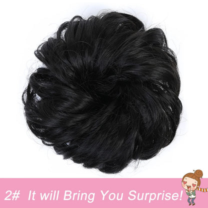 Anneaux de cheveux, fibres chimiques, bourgeons de cheveux