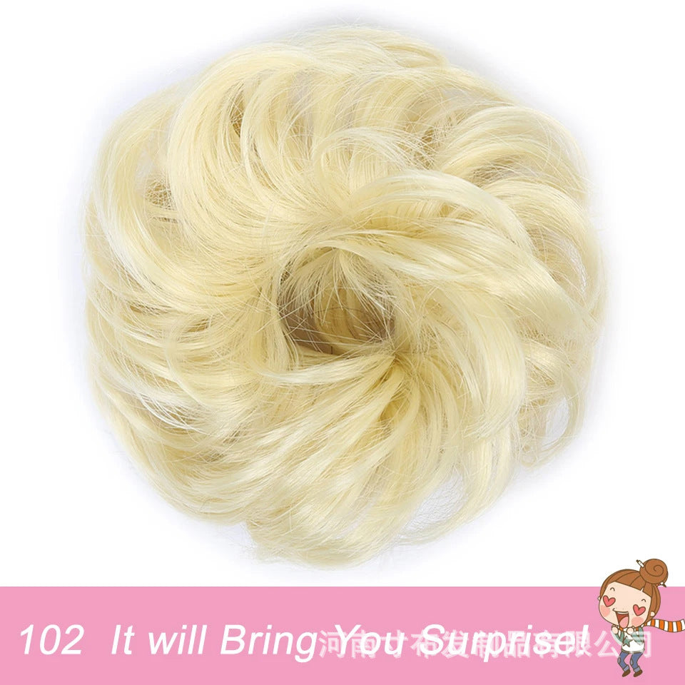 Anneaux de cheveux, fibres chimiques, bourgeons de cheveux