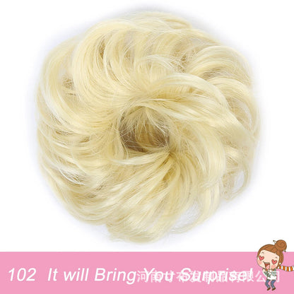 Anneaux de cheveux, fibres chimiques, bourgeons de cheveux