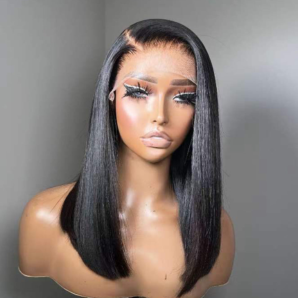 200 Density Bob Human Hair Wigs Afrotix