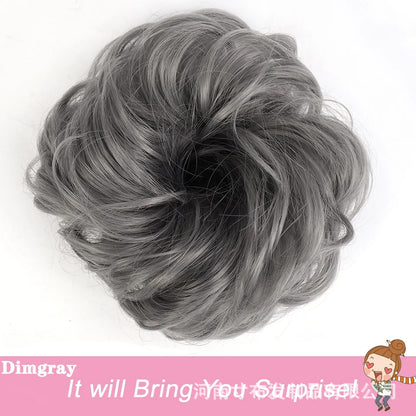 Anneaux de cheveux, fibres chimiques, bourgeons de cheveux
