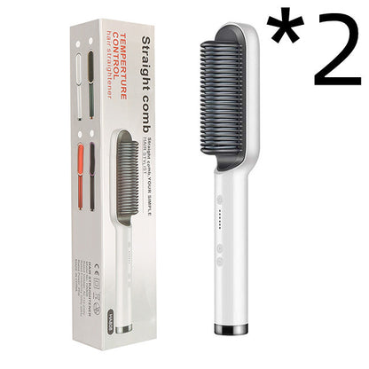 New 2 In 1 Lisseur à cheveux professionnel – Chauffe rapide &amp; anti-brûlure