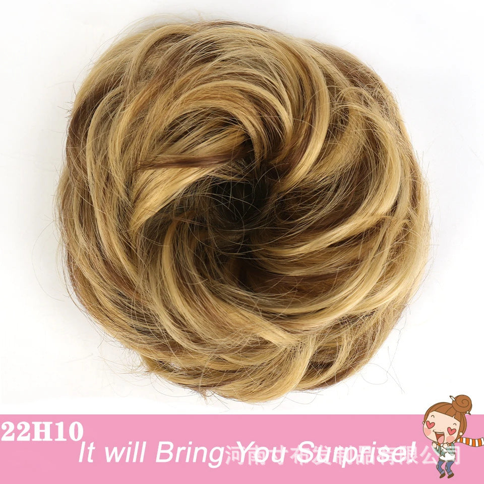 Anneaux de cheveux, fibres chimiques, bourgeons de cheveux