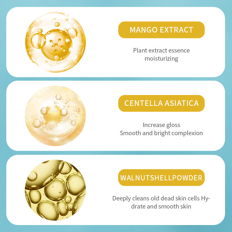 Fruit Bath Salt Scrub Cream Exfoliating Body Care eprolo