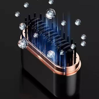Fer à lisser sans fil peigne Wireless cheveux portable boucle droite double lisseur .. - Afrotix