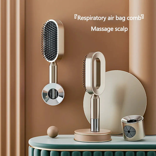 Scalp Massage Air Cushion Comb - Afrotix