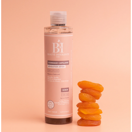Gommage capillaire détox aux noyaux d'Abricots 250ml - Afrotix #