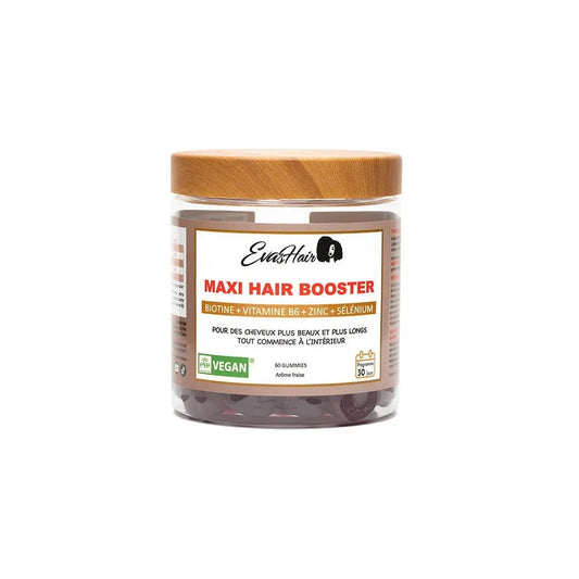 EVASHAIR Gummies Maxi HAIR BOOSTER capillaire (cure 1 mois) - Afrotix