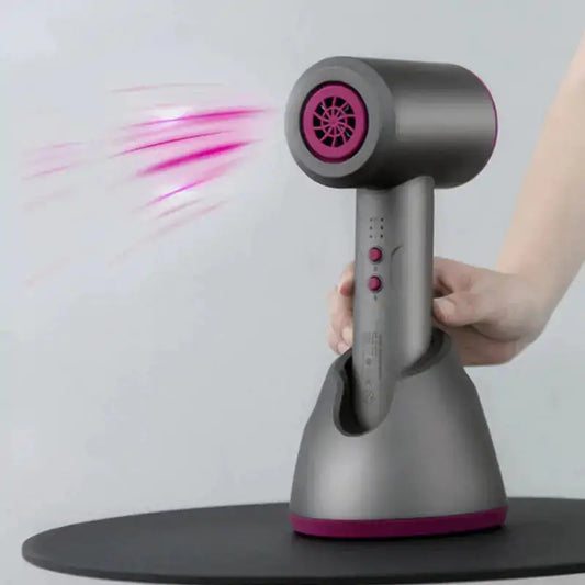 Wireless Rechargeable Hair Dryer / Sèche-cheveux rechargeable sans fil - Afrotix