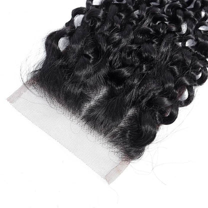 Kinky Curly Wave 13x4 Dentelle Frontal HD Transparent Suisse Brésilien 100% Remy - Afrotix