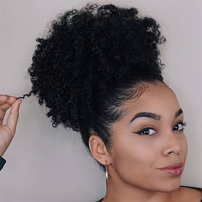 Kinkycurl Large Afro Fluffy Micro-curly Wig Hair Bag - Afrotix