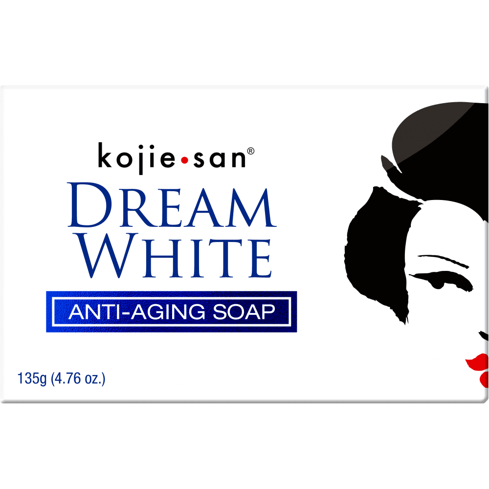 Kojie San Dream Savon Anti-Âge Blanc(  2 x 135g ) - Afrotix #
