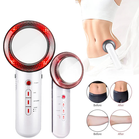 Ultrasound Cavitation EMS Face Body Slimming Massager - Afrotix