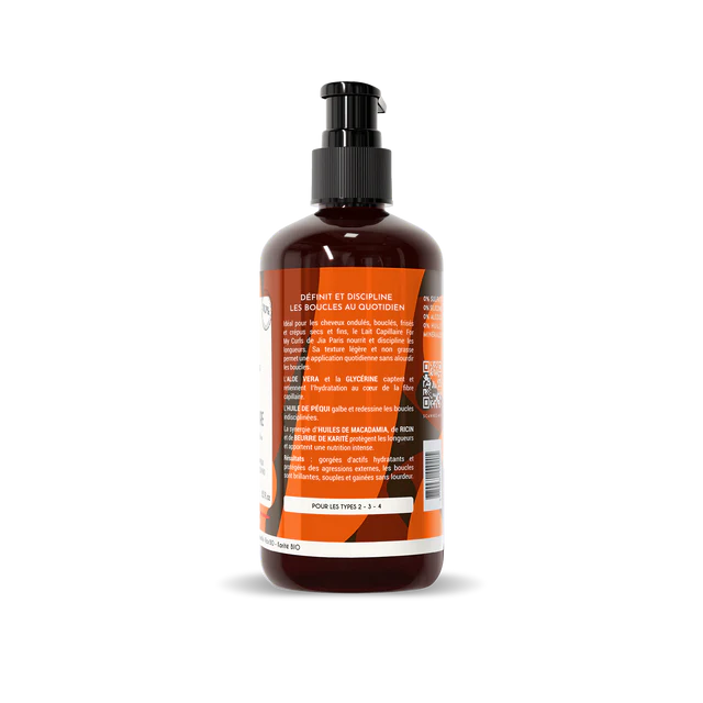 Lait Capillaire : DÉFINIT ET DISCIPLINE LES BOUCLES - 250ml - Afrotix #