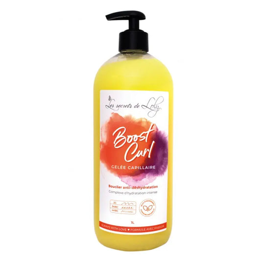 LES SECRETS DE LOLY 1 Litre Gelée Définissante Boost Curl - Afrotix