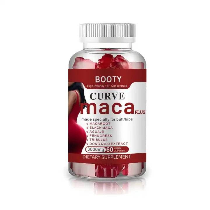 Maca Plus Made Specialty Pour Les Hanches Des Fesses BBL Gummies - Afrotix