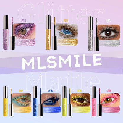 Mascara Nacré Scintillant – Waterproof & Longue Tenue - Afrotix