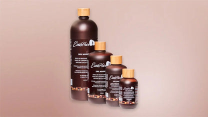 EVASHAIR Huile de RICIN noire d'Haïti LWIL MASKRITI 500ml - Afrotix