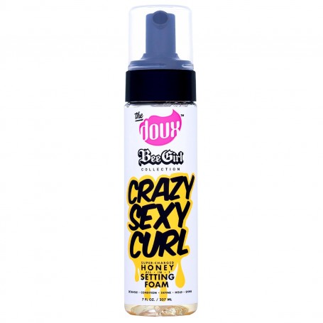 Mousse bouclante & définissant au Miel CRAZY SEXY CURL 207ml - Afrotix #