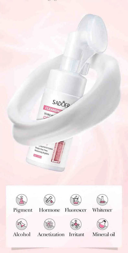 Nettoyant visage moussant à la vitamine C et au Q10, - Afrotix