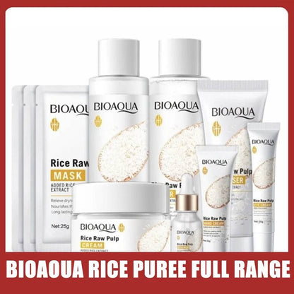 Purées de riz réduit les rides, adoucit la peau, améliore la texture de la peau, hydrate et nourrit - Afrotix