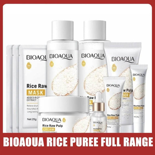 Purées de riz réduit les rides, adoucit la peau, améliore la texture de la peau, hydrate et nourrit - Afrotix