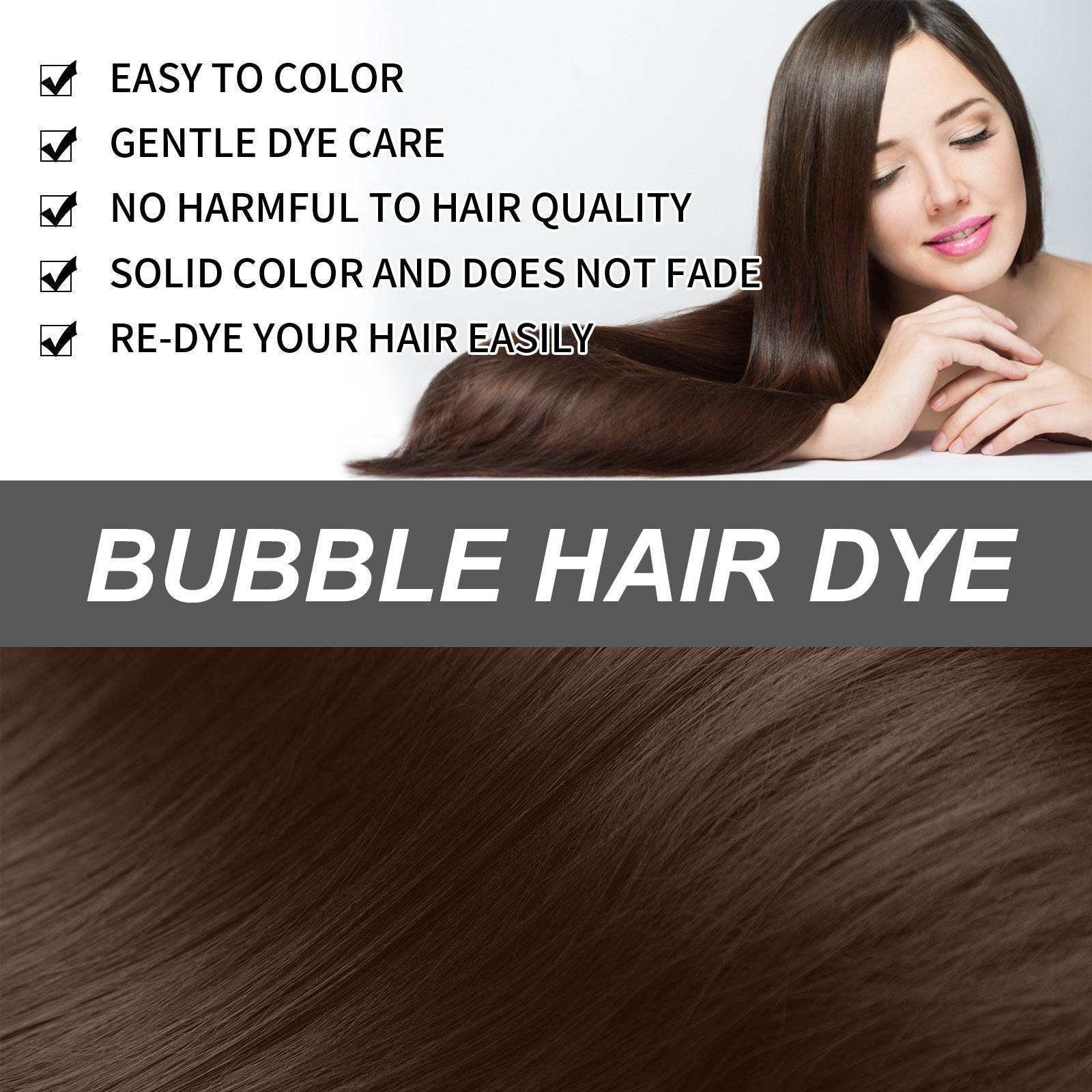 Shampooing Colorant à Bulles pour Cheveux Colorés- - Afrotix