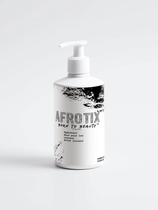 shampooing hydratant enrichi en jus d’aloe verra et extraits de plantes. - Afrotix
