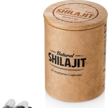Shilajit Naturel - 60 Gélules - Afrotix