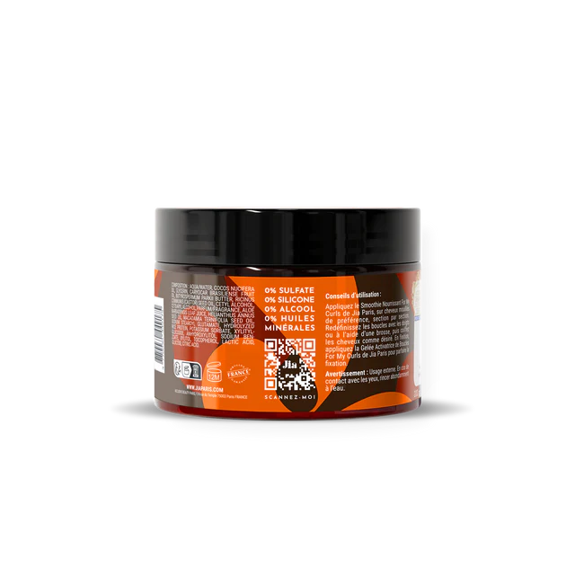 Smoothie Nourrissant: DÉFINIT ET NOURRIT INTENSÉMENT LES BOUCLES - 250ml - Afrotix #